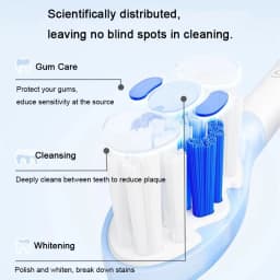 Original SOOCAS Sonic Electric Toothbrush Heads Replacement  SOOCAS X1 X3 X3U X5 teeth brush replacement heads