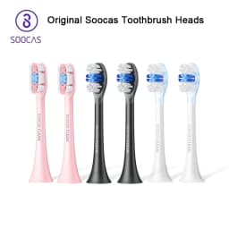 Original SOOCAS Sonic Electric Toothbrush Heads Replacement  SOOCAS X1 X3 X3U X5 teeth brush replacement heads
