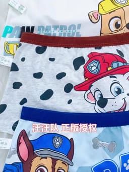 100% Genuine Paw Patrol 4PCS/LOT Children's Underwear Boy Panties Underpants Cotton Comfortable Shorts Briefs Boxers For Kids