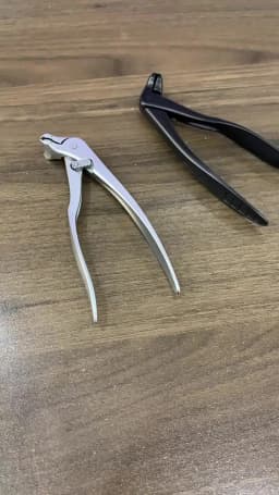 Heany Duty Large Opening Nail Clippers for Seniors Pregnant with Lock Buckle Angled Curve Toenail Clippers for Thick Nails Tool
