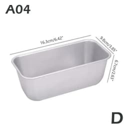 Rectangular Bread Mold Carbon Steel Non-Stick Cake Pan Mini Toast Mold Cake Baking Tray Loaf Pan Kitchen Baking Tools Bakeware