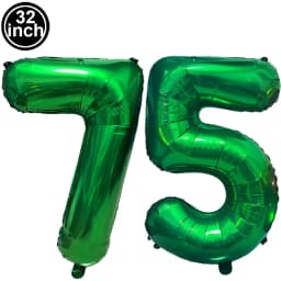 Green Large Numbers Balloon 32 Inch 0 1 2 3 4 5 6 7 8 9 Jungle Birthday Digit Bachelorette Balloons Figure Golob Party Ballon