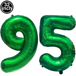 Green Large Numbers Balloon 32 Inch 0 1 2 3 4 5 6 7 8 9 Jungle Birthday Digit Bachelorette Balloons Figure Golob Party Ballon