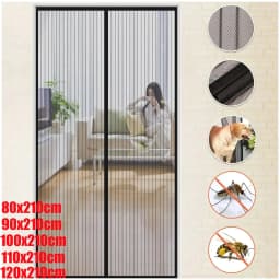 Magnetic Mosquito Net Door Curtain - Auto Closing, Summer Insect Proof for Living Room & Bedroom