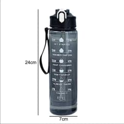 750-900ML Large Capacity Sports Water Bottle Leak Proof Colorful Plastic Cup Drinking Outdoor Travel Portable Gym Fitness Jugs