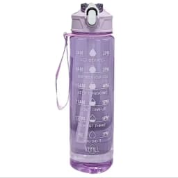 750-900ML Large Capacity Sports Water Bottle Leak Proof Colorful Plastic Cup Drinking Outdoor Travel Portable Gym Fitness Jugs