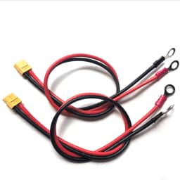 XT60 X90 to M8 O Ring Eyelet Battery Terminals Plug Connector Cable 10/12AWG Charger Side Power for RC Lipo Battery FPV Racing