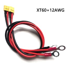 XT60 X90 to M8 O Ring Eyelet Battery Terminals Plug Connector Cable 10/12AWG Charger Side Power for RC Lipo Battery FPV Racing