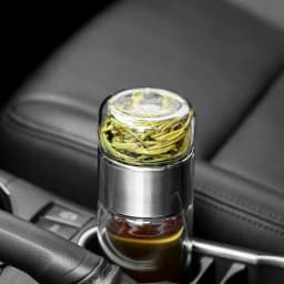 420ML Tea Water Bottle High Borosilicate Glass Double Layer Tea Water Cup Infuser Tumbler Drinkware Water Bottle With Tea Filter