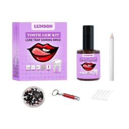 DIY Tooth Gem Kit Super Viscose Water Diamond Crystal Jewelry Tooth Decoration Teeth Easy Remove Install Tooth Jewelry Kit