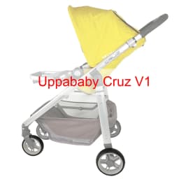 Stroller Wheel Tire Each For Uppababy Cruz V1/V2 Buggy Front Or Rear Tyre Cover PU Tubeless Direct Replacement Baby Accessories