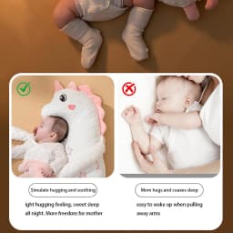 Baby Soothing Palm Cartoon Remote Control Comforting Hand 3 Gear Adjustable Companion Doll Baby Startle Prevention Sleep Aids