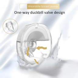 Wearable Breast Pump Smart Household Electric Breast Pumps Comfort Milk Collector with LED Display 3 Modes