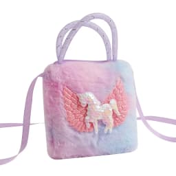 Cute Cartoon Mini Unicorn Handbags For Little Girls Ovely Wing Horse Kids Small Bag Storage Wallet Birthday Party Gifts