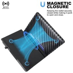 Rfid Credit Card HolderMen Wallets Luxury Money Bag Purse Metal Aluminium Slim Thin Small Smart Minimalistic Wallets for Men