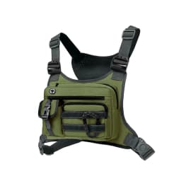 Tactical Chest Bag for Men EDC Anti-Theft Waterproof Chest Pack Sling Bag Cycling Running Outdoor Vest Crossbody Bag