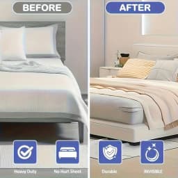 Universal Bed Sheet Corner Clamps, Mattress Straps Invisible Bed Cover Fixing Clips, Bed Sheet Locks, Home Furniture Accessories