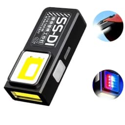 Super Bright Flashlight Built-in Battery USB C Rechargeable LED Flashlights 500000LM High Power Torch Lamp for Camping Lantern