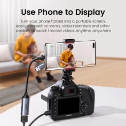 UGREEN Video Capture Card 4K HDMI to USB/Type-c Video Grabber for PC Computer Camera Gaming Live Streaming Video Recorder