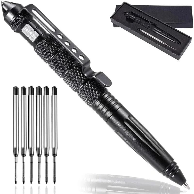 Outdoor Defensa Personal Pen Outdoor Sports Camping Self-defense Supplies Multifunctional Mini Pocket Anti-skid Signature