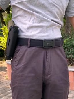 VATLTY New Military Belt for Men Sturdy Nylon Metal Automatic Buckle Police Duty Belt Tactical Outdoor Girdle IPSC Accessories