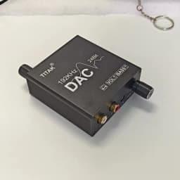 192KHz/24Bit DAC Digital to Analog Audio Converter Digital SPDIF Optical Toslink Coaxial to Analog Stereo L/R RCA and 3.5mm Jack
