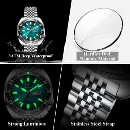 POEDAGAR Luxury Business Men Watch Date Week Waterproof Luminous Man Wristwatch Sport Stainless Steel Quartz Men's Watches Reloj