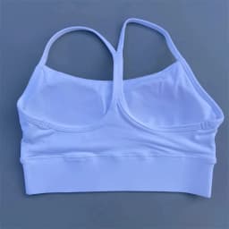Solid Color Women Y-line Straps Fitness sport Bra high strength Top Comprehensive Training Gym Yoga Underwear top With Chest Pad