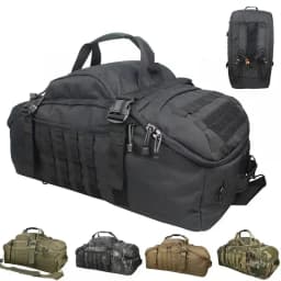 LQARMY 45L 80L Camping Backpacks Men Tactical Backpack Molle Hiking Travel Climbing Rucksack Sports Gym Duffel Bag