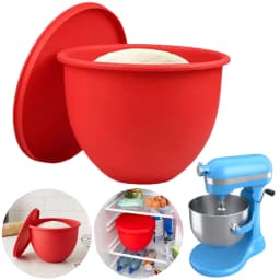 Silicone Liner Mixer Attachment Silicone Bowl Liner Pad for Kitchen Aid Tilt-Head 5 Qt Mixers Heat Resistant Blender Accessories