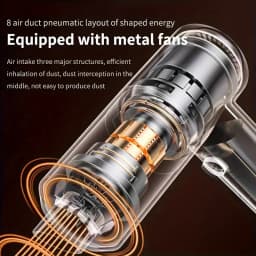 Wireless 690000Pa Car Vacuum Portabale Cleaner Cordless Handheld Vacuum High-power Vacuum Cleaner For Home Office Vacuum