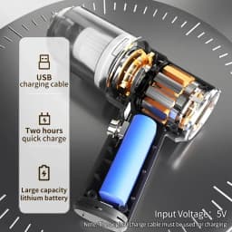 Wireless 690000Pa Car Vacuum Portabale Cleaner Cordless Handheld Vacuum High-power Vacuum Cleaner For Home Office Vacuum