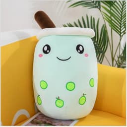 72cm Large Size Milk Tea Pillow Soft Stuffed Plush Toys Boba Tea Plushie Toy For Kids Toys Birthday Gifts
