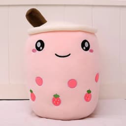 72cm Large Size Milk Tea Pillow Soft Stuffed Plush Toys Boba Tea Plushie Toy For Kids Toys Birthday Gifts