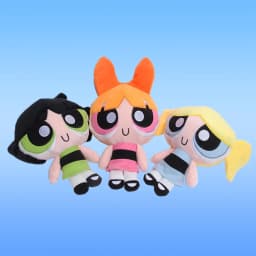 20Cm The Powerpuff Girls Plush Doll Cute Girly Heart Cartoon Blossom Buttercup Bubbles Plush Doll Decoration Toy Gift