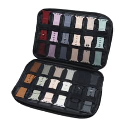 1 pcs Watch Box For Apple Watch Band Series 12 11 10 Ultra 4 3 2 9 SE 8 Strap Storage Bag Case for Samsung Galaxy Watch 7 6 5 4