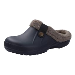 Litfun Winter Plush Garden Shoes Women Fur Clogs Slippers Men Soft Furry Waterproof Slippers Outdoor New Cozy Fuzzy Home Slipper