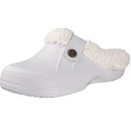 Litfun Winter Plush Garden Shoes Women Fur Clogs Slippers Men Soft Furry Waterproof Slippers Outdoor New Cozy Fuzzy Home Slipper