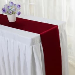 6/20PCS Wedding Satin Table Runner Sage Green 30x275cm Long Party Supply Christmas Home Dining Banquets Luxury Table Decoration