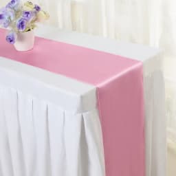 6/20PCS Wedding Satin Table Runner Sage Green 30x275cm Long Party Supply Christmas Home Dining Banquets Luxury Table Decoration