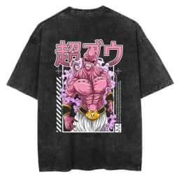 Anime Dragon Ball Cosplay Washed T-Shirt Cotton Short Sleeve Loose Large Casual Sports Fitness T-Shirt Men's Harajuku Clothing