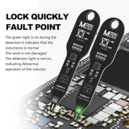 M093 Inductor Tester Motherboard Coil Tester Inductor Detector Repair Tool Type C Electromagnetic Induction Tester