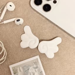 Creative Earphone Decorative Accessories Angel Wings 3d Printed Wired Earphone Decorative Wings Kawaii DIY Earbud Accessories