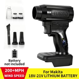 Powerful Handheld Car Violent Air Blower Turbo Jet Fan High Speed 40mm  Brushless Motor 500g Thrust Car Wash Air Gun Dryer Tool