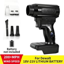 Powerful Handheld Car Violent Air Blower Turbo Jet Fan High Speed 40mm  Brushless Motor 500g Thrust Car Wash Air Gun Dryer Tool