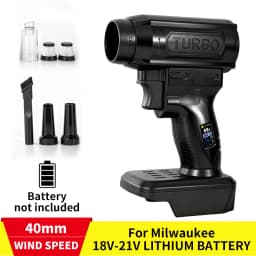 Powerful Handheld Car Violent Air Blower Turbo Jet Fan High Speed 40mm  Brushless Motor 500g Thrust Car Wash Air Gun Dryer Tool