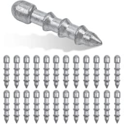 40Pcs Fishing Nail Weights Wacky Worm Sinker Weights Insert Sinkers Fishing Weights for Soft Worm Lures Wacky Rig Bass Fishing