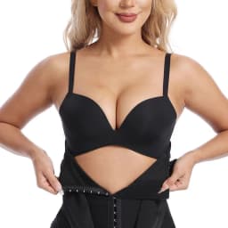 1PCS Waist Trainer for Women Zipper Corset Shapewear Tummy Control Faja Body Shaper Waist Cincher Workout Girdle