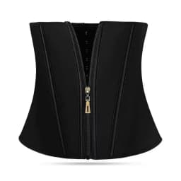 RGGMQQ 1PCS  Waist Trainer Corset Underbust Sport Cincher Womens Workout Body Shaper  Zipper and Hooks