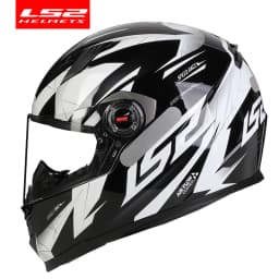 LS2 FF358 Full Face Motorcycle Helmet High Quality LS2 Brazil Flag Capacete Casque Moto Helm ECE Approved No Pump